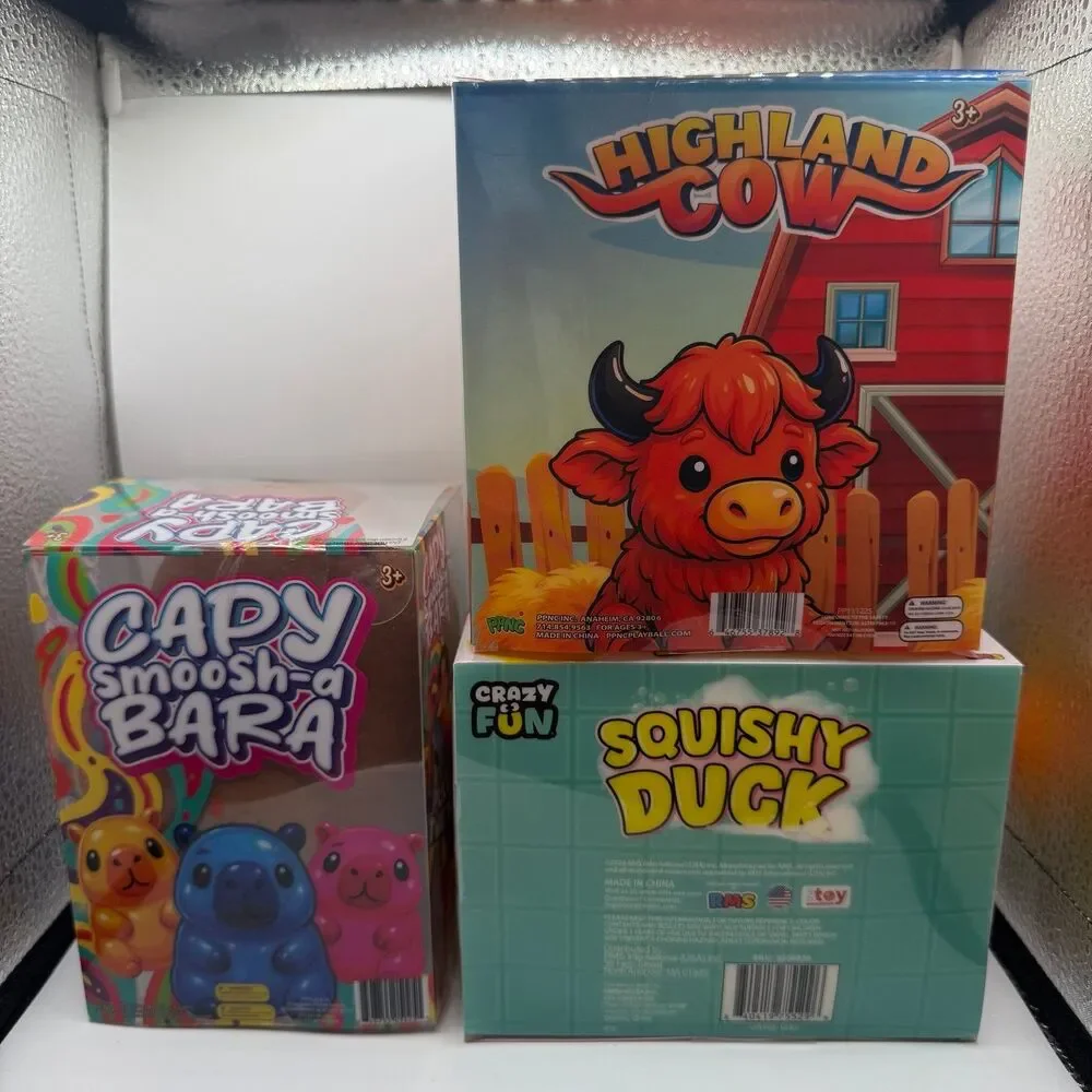 Five Below - Viral Jumbo Squishy Bundle: 3 Pieces (See Photos/ Read Description)